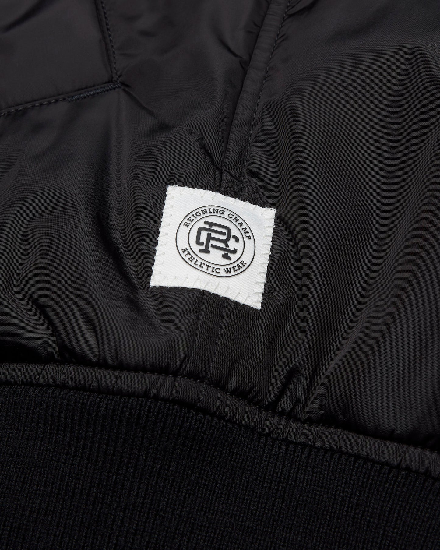 Econyl Satin Nylon Stadium Jacket