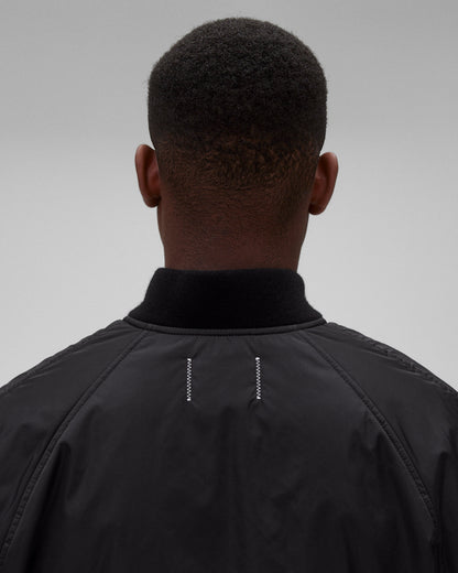 Econyl Satin Nylon Stadium Jacket