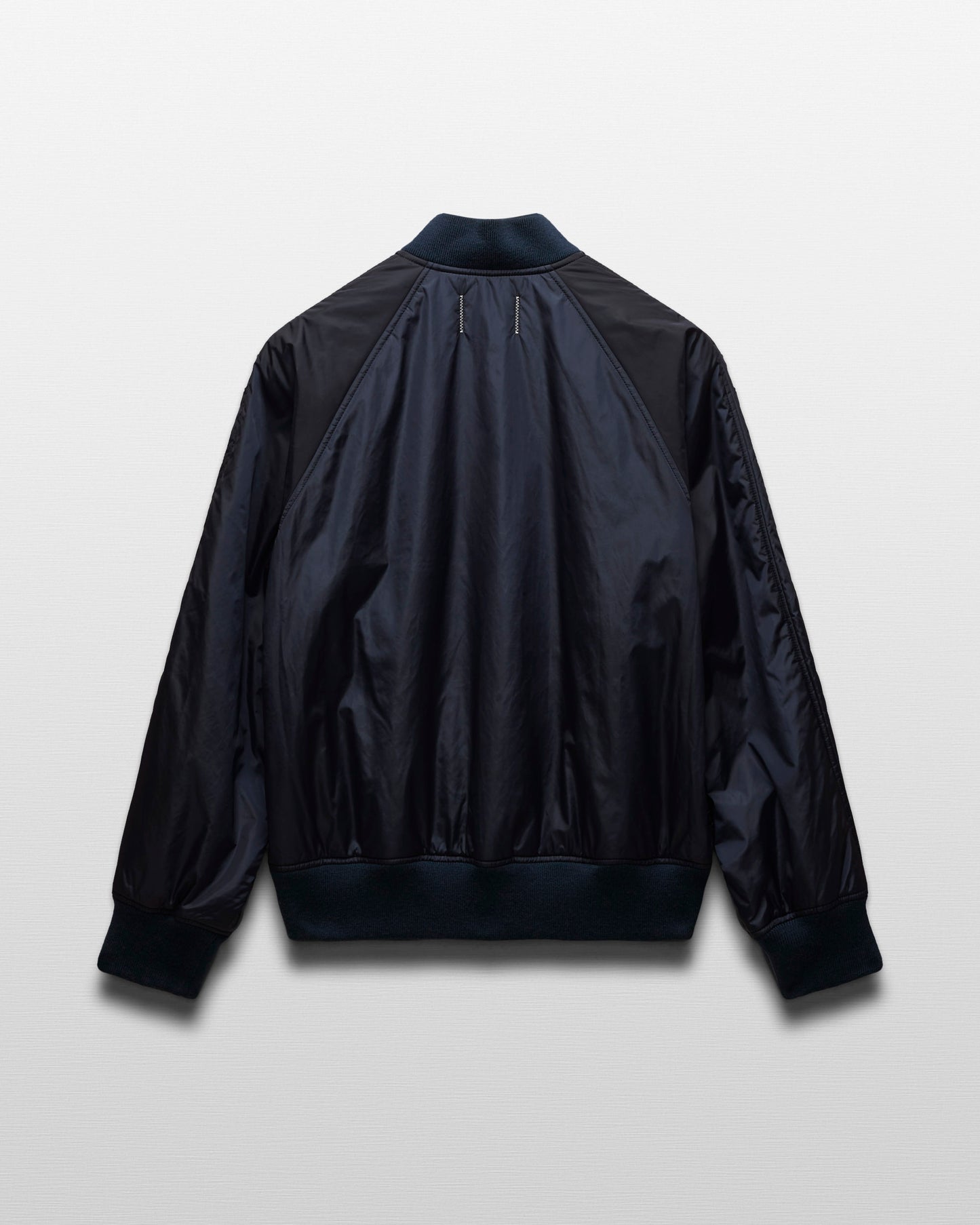 Econyl Satin Nylon Stadium Jacket