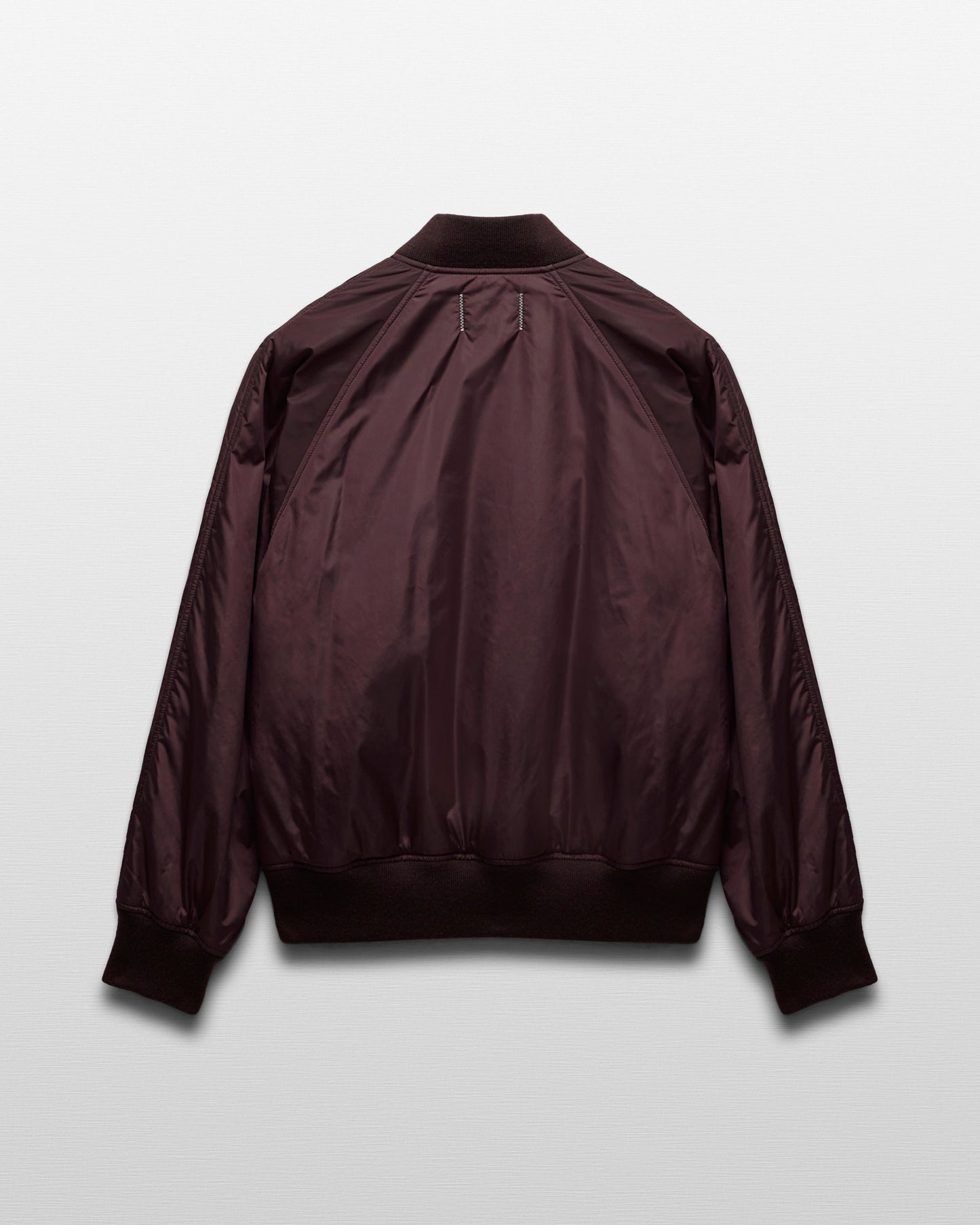 Econyl Satin Nylon Stadium Jacket