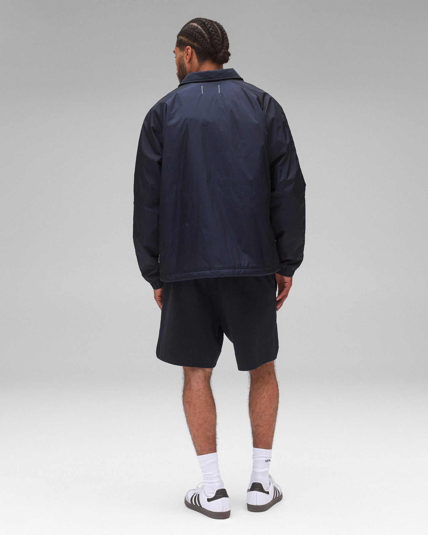 Econyl Satin Nylon Coach's Jacket