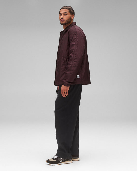 Econyl Satin Nylon Coach's Jacket