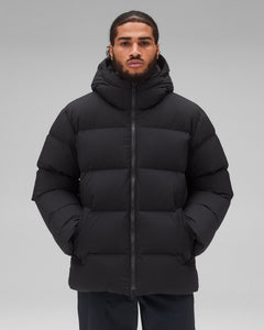 Matte Ripstop Franchise Hooded Down Jacket