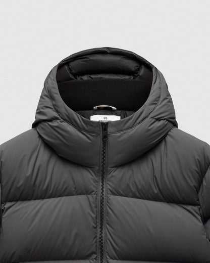 Matte Ripstop Franchise Hooded Down Jacket