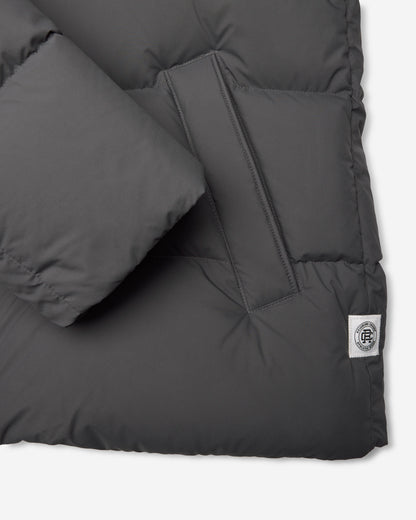 Matte Ripstop Franchise Hooded Down Jacket