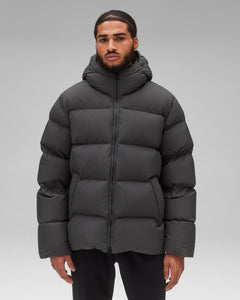 Matte Ripstop Franchise Hooded Down Jacket