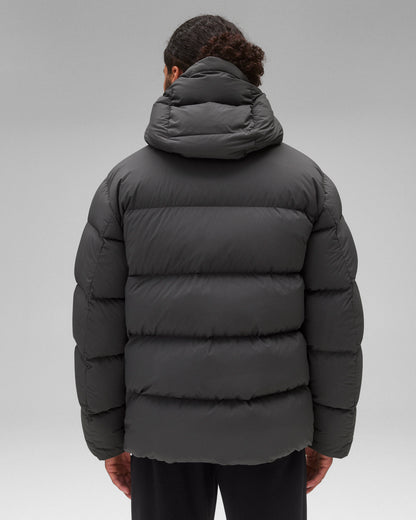 Matte Ripstop Franchise Hooded Down Jacket