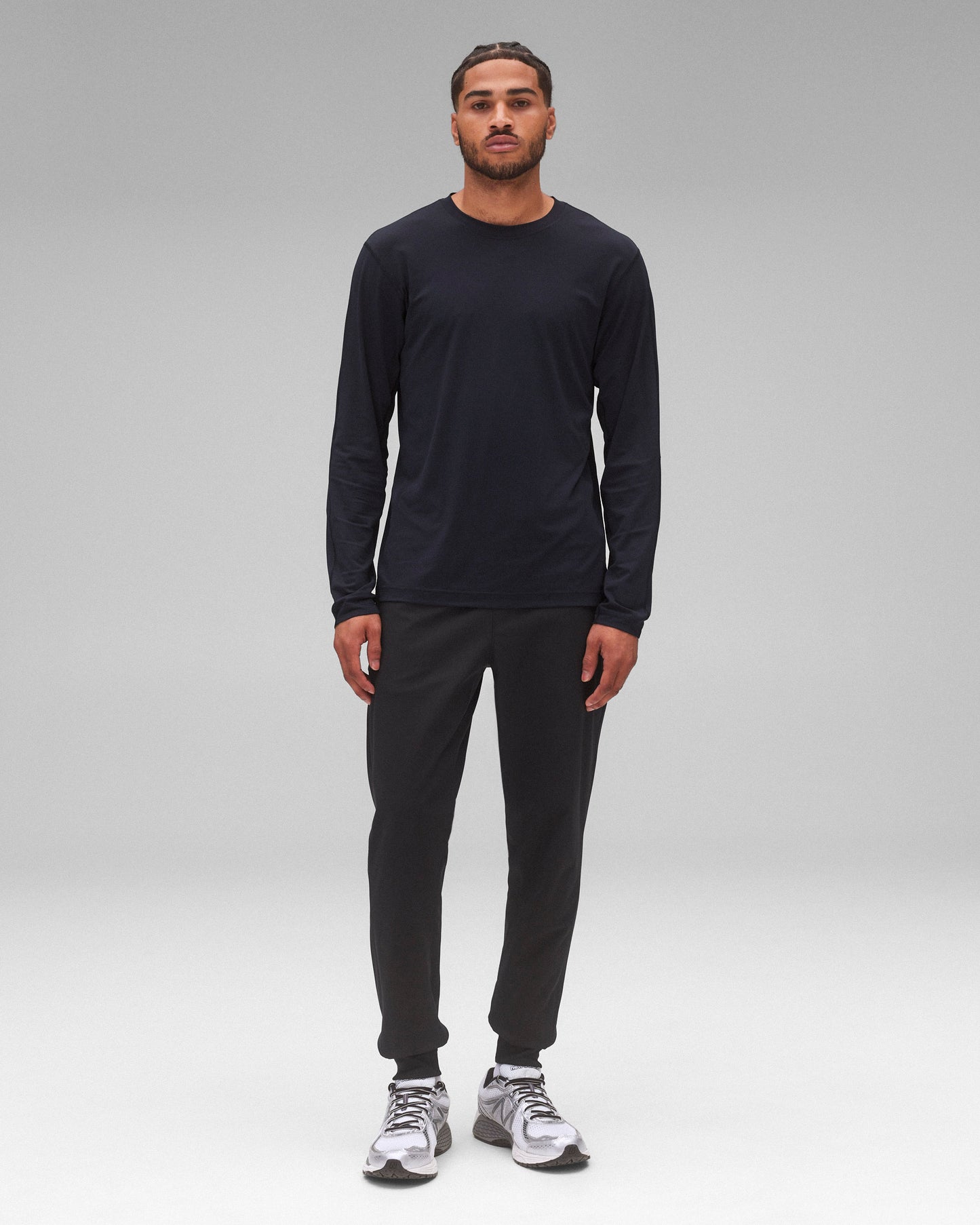 Stretch Warp Knit Coach's Slim Jogger