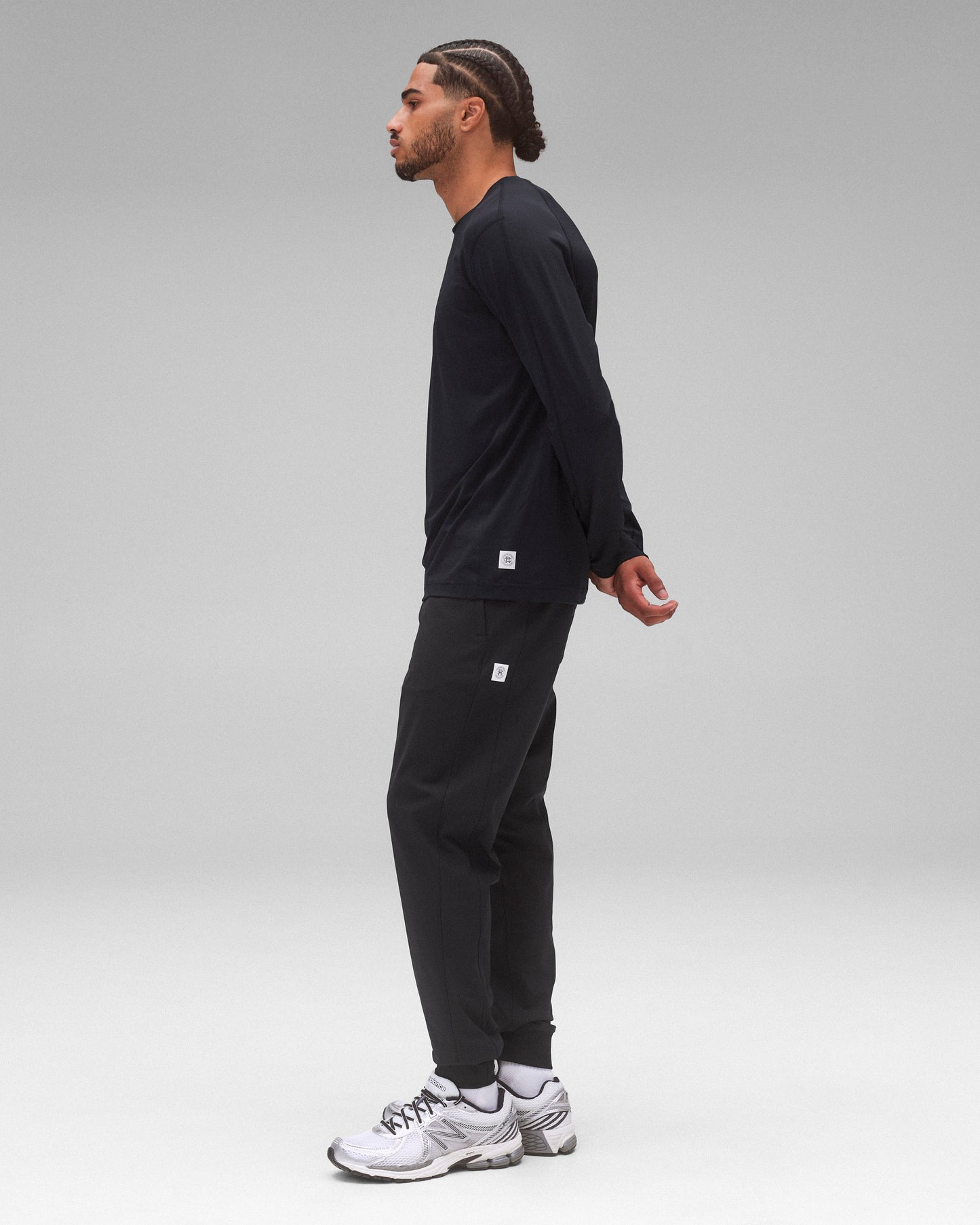 Stretch Warp Knit Coach's Slim Jogger