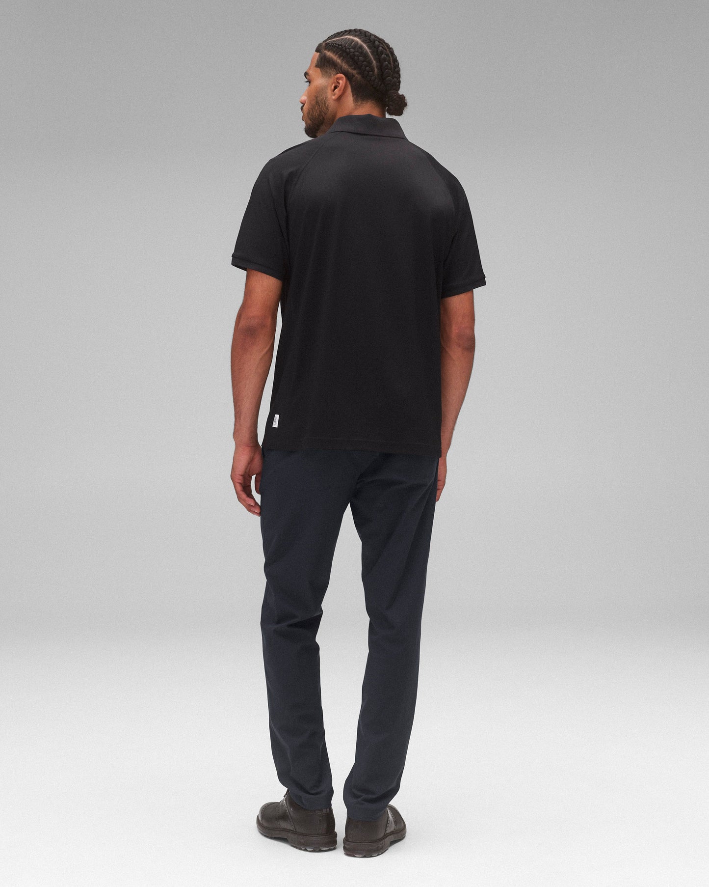 Stretch Warp Knit Slim Coach's Pant