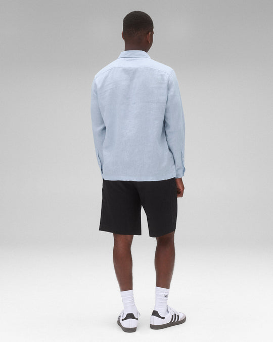 Solotex Linen Pavilion Relaxed Short 10"