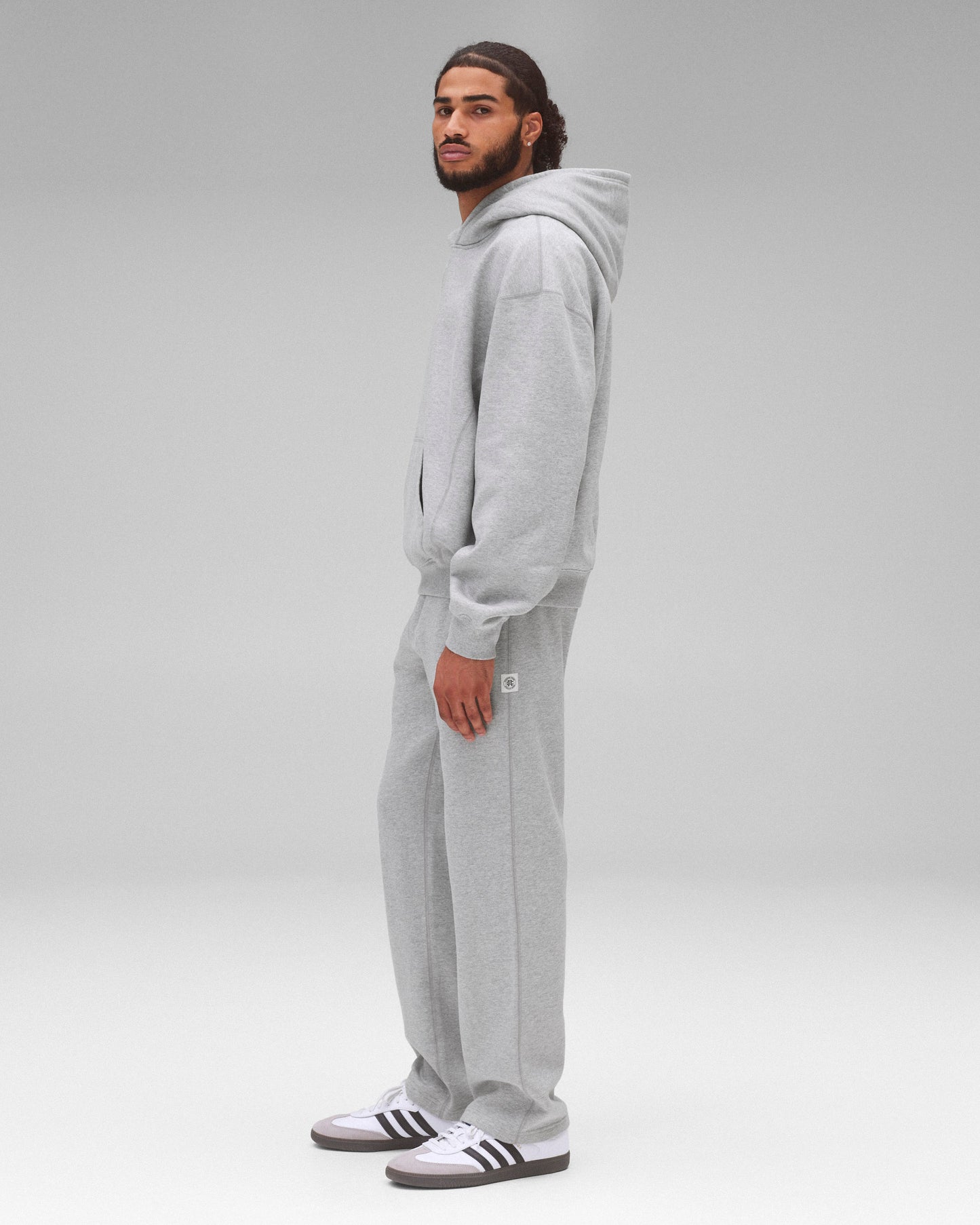 Brushed Fleece Straight Leg Sweatpant