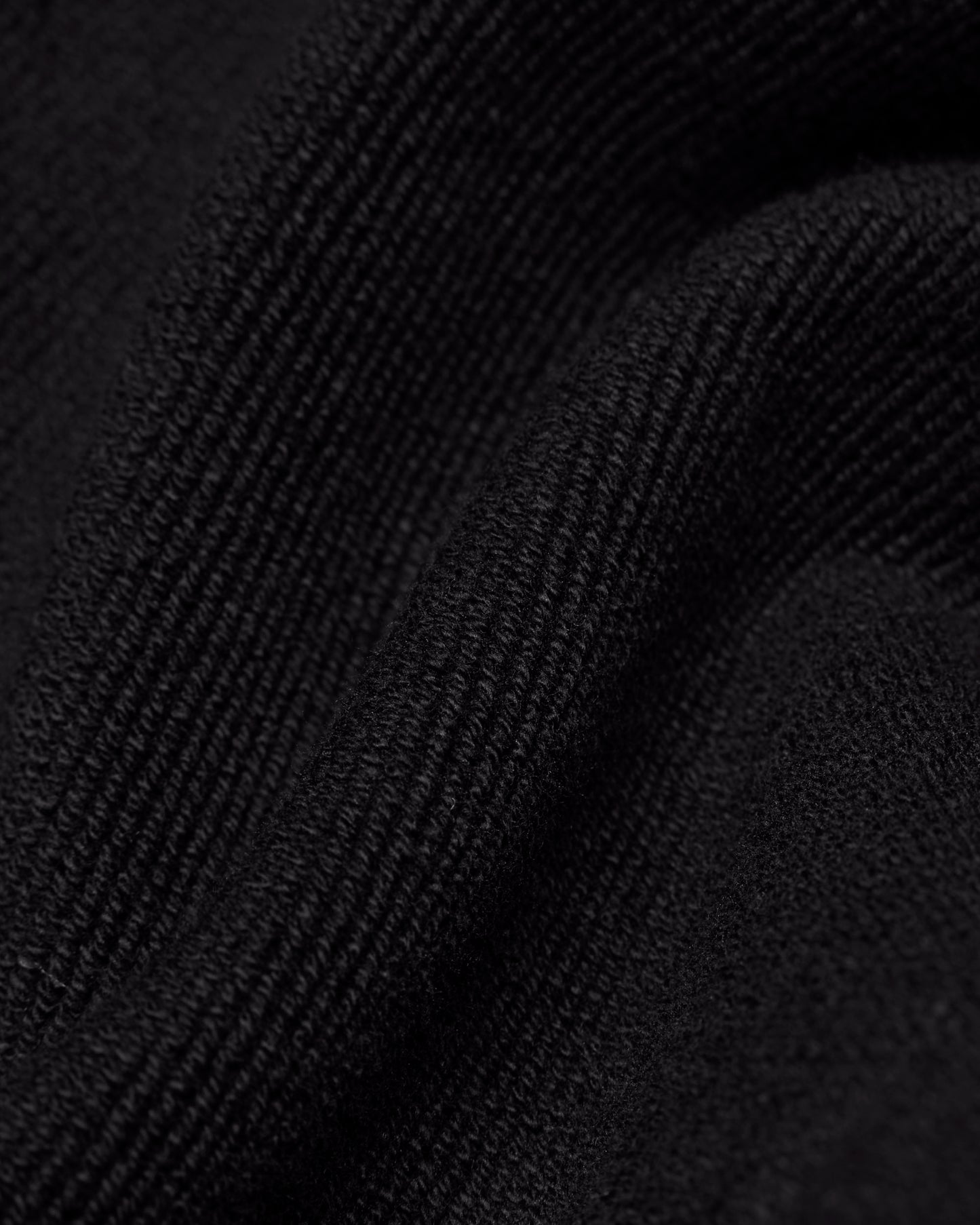 Kyoto Black Midweight Terry Standard Sweatpant