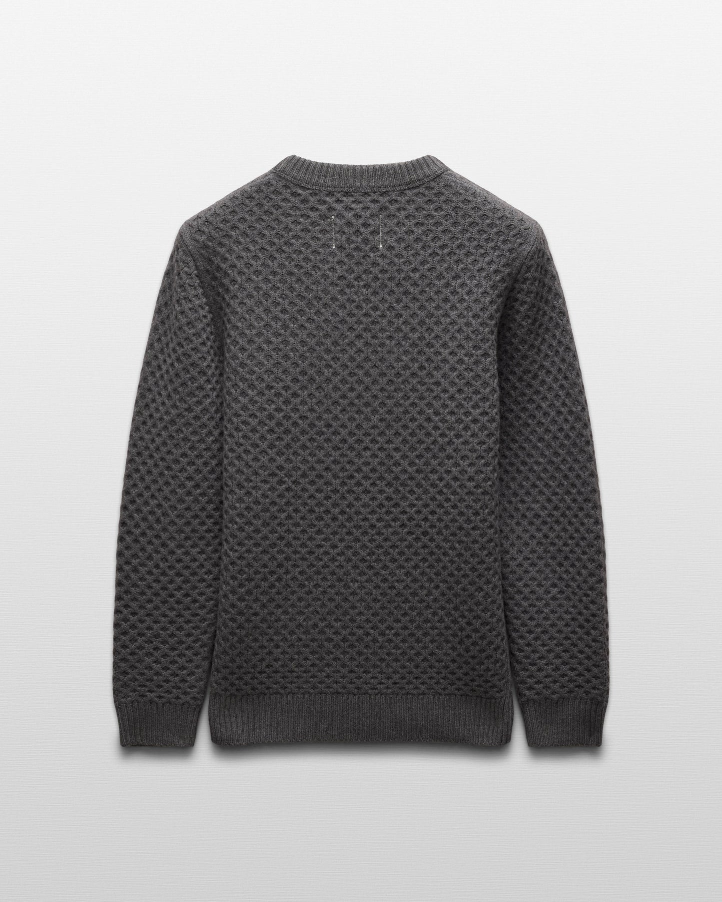 Merino Honeycomb Crewneck