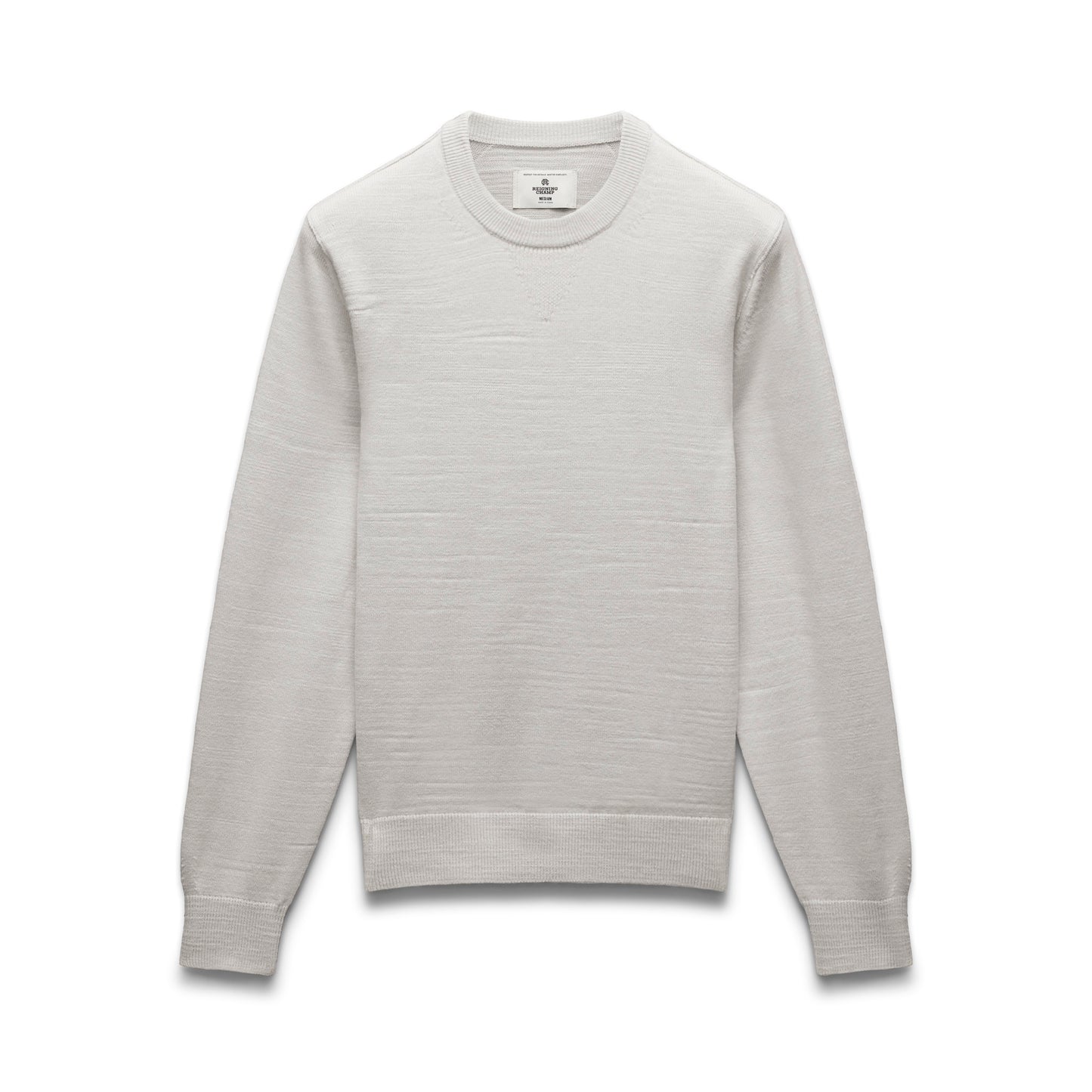 Cotton Slub Laurel Crewneck