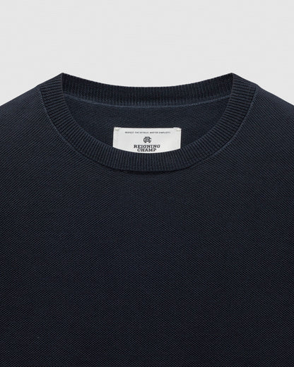 Supima Pique Ace Crewneck