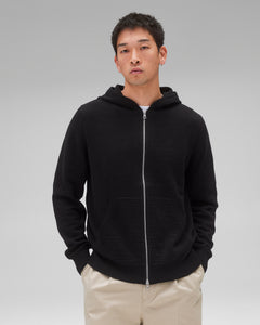 Cotton Slub Laurel Full Zip Hoodie