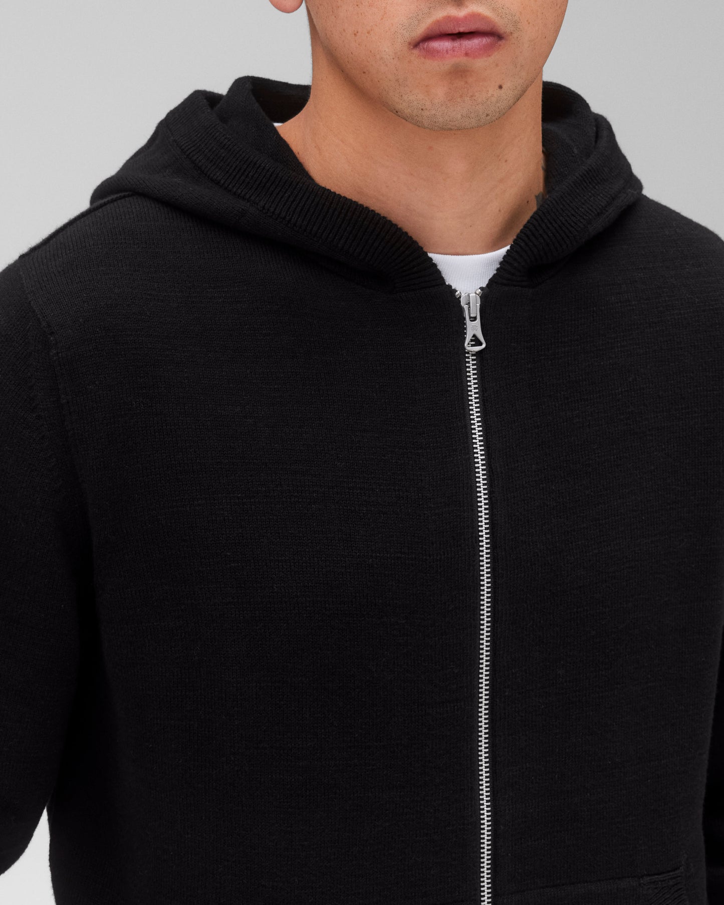 Cotton Slub Laurel Full Zip Hoodie