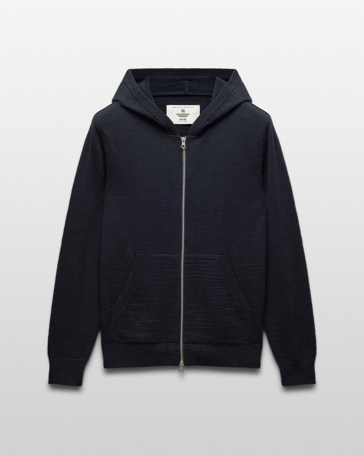 Cotton Slub Laurel Full Zip Hoodie