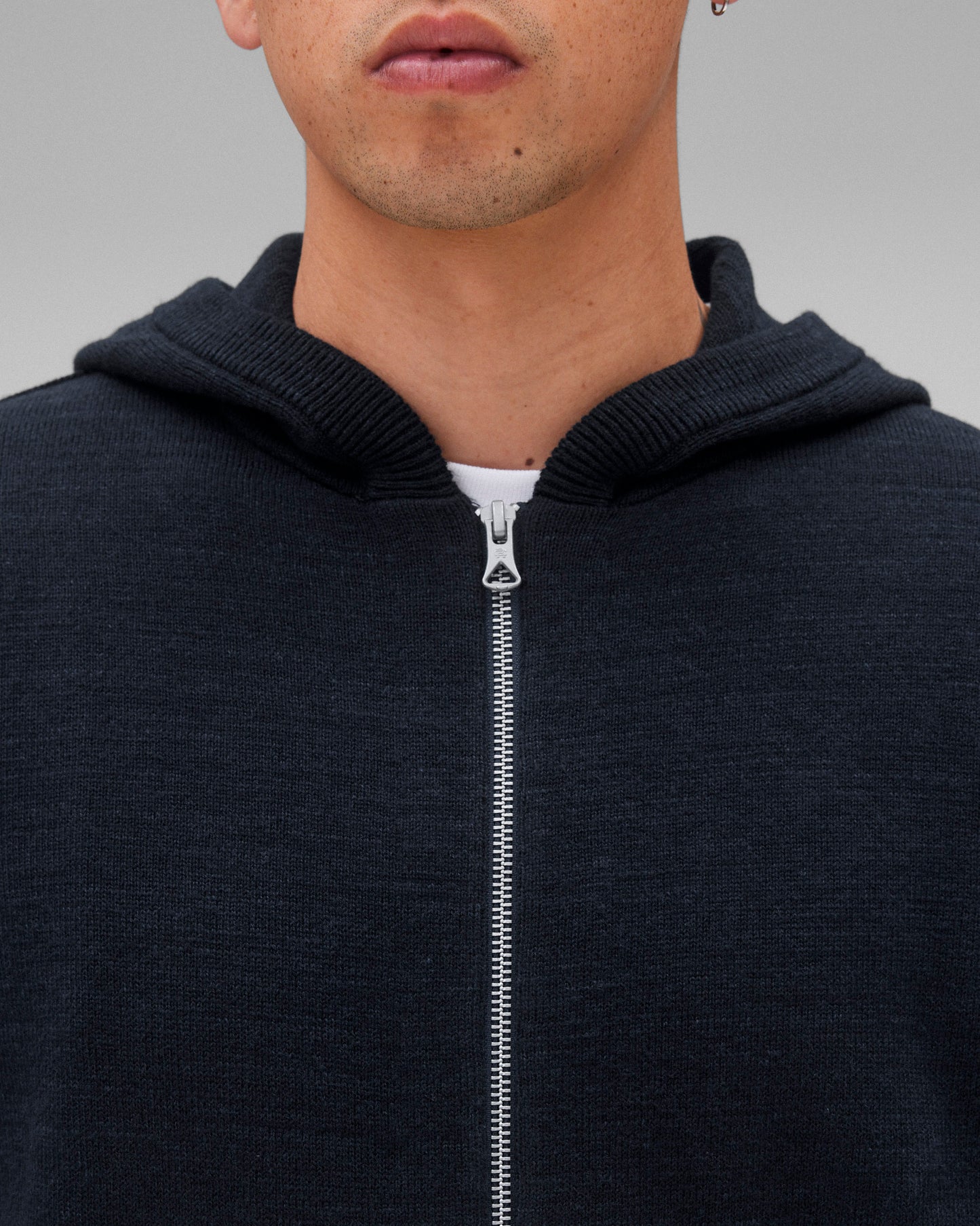 Cotton Slub Laurel Full Zip Hoodie