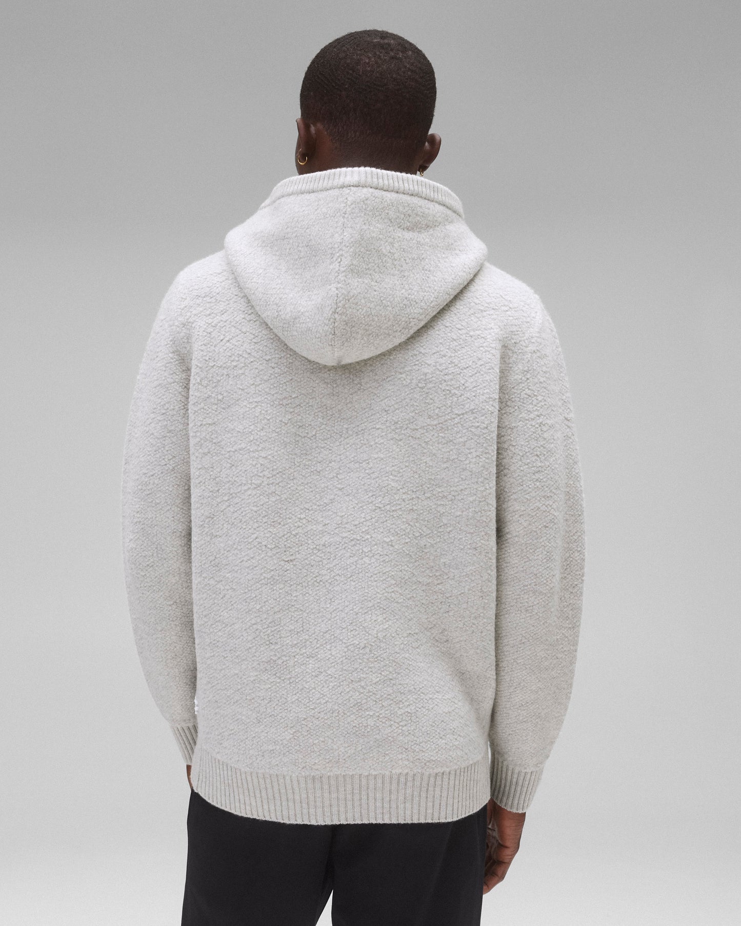 Textured Boucle Turf Hoodie