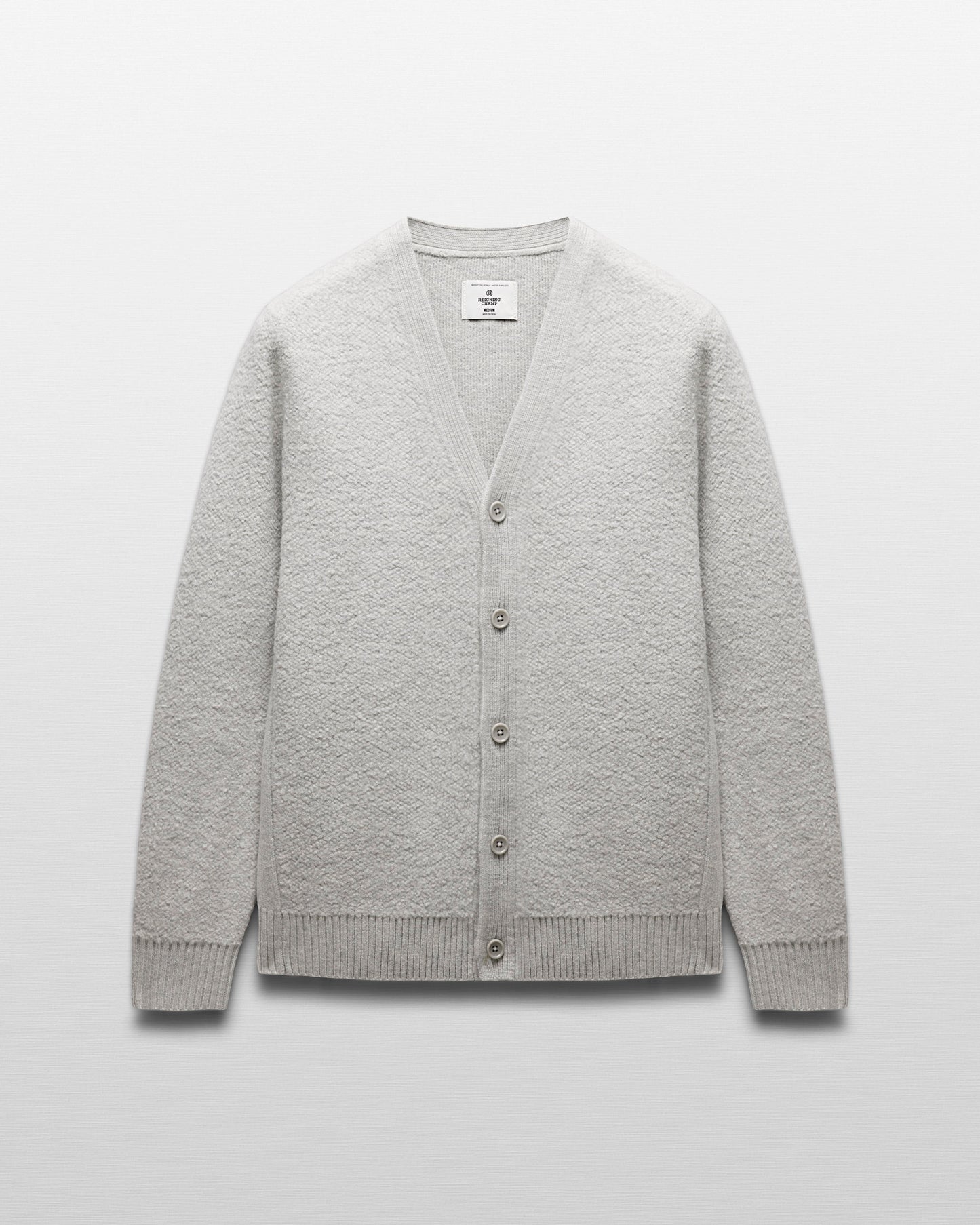 Textured Boucle Turf Cardigan