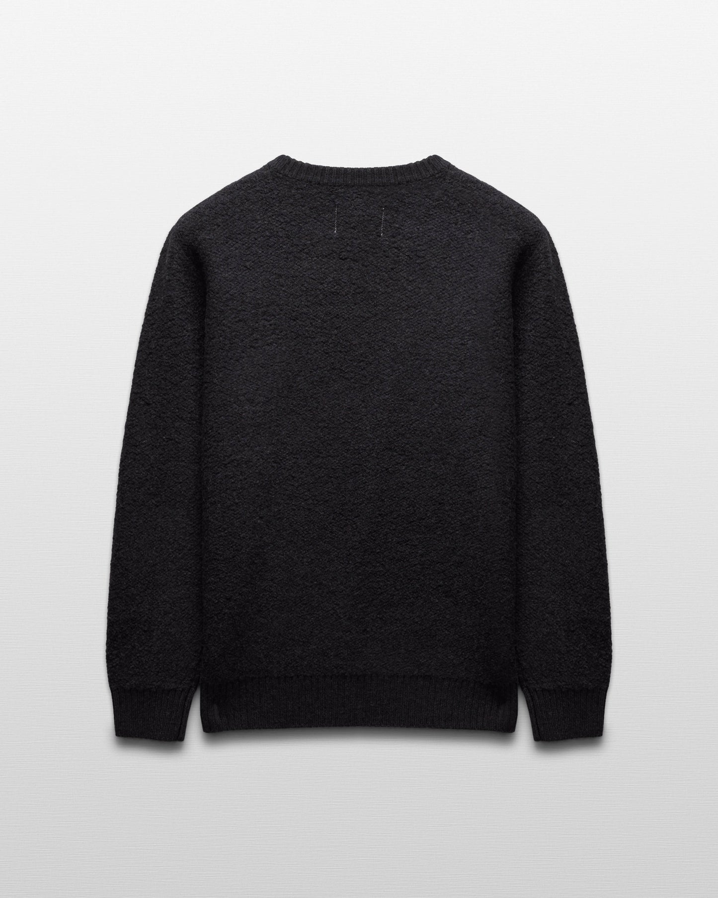 Textured Boucle Turf Crewneck