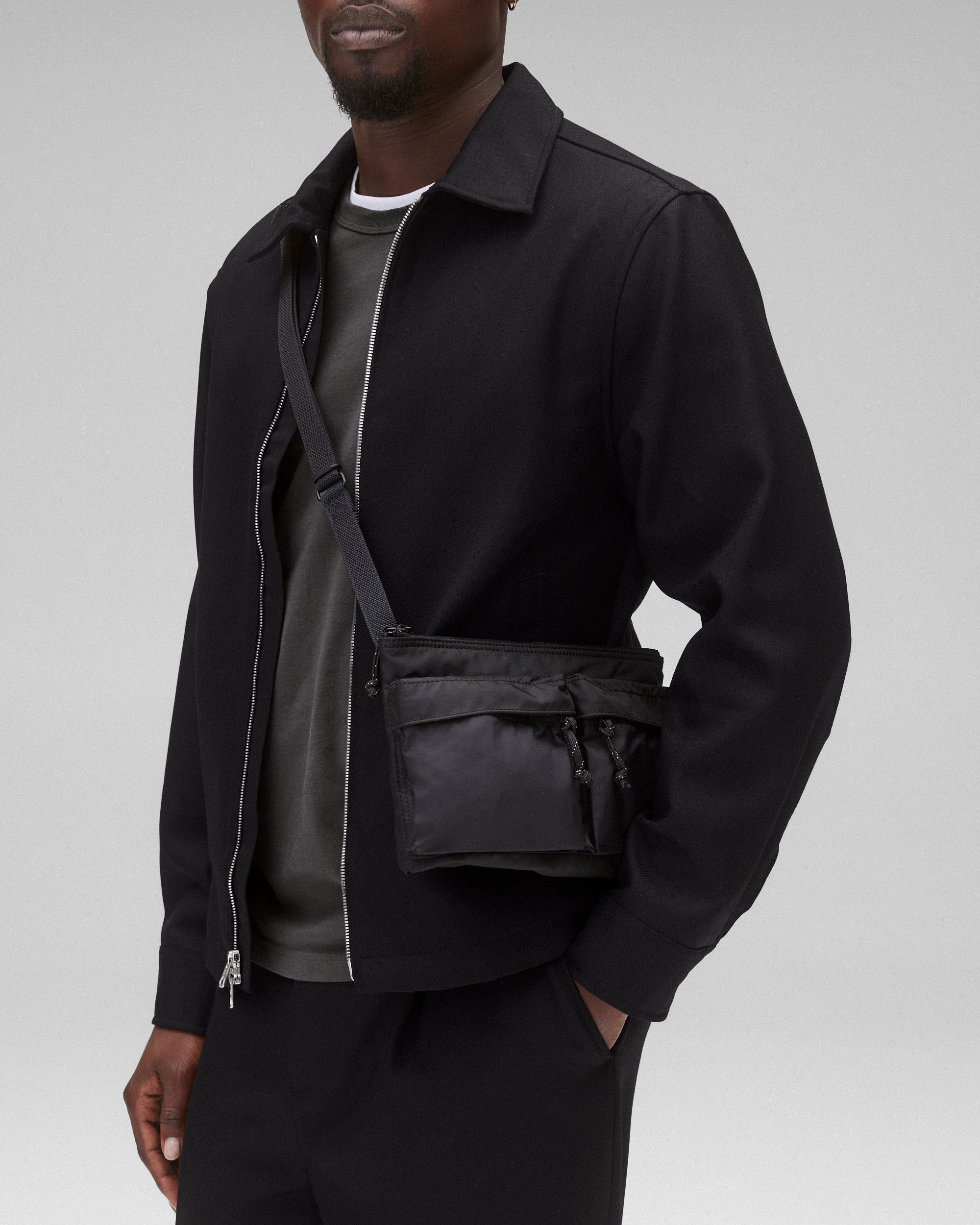 【PORTERNA】Muble Square Crack Shoulder Bag Porter Shoulder Bag L | Reigning Champ