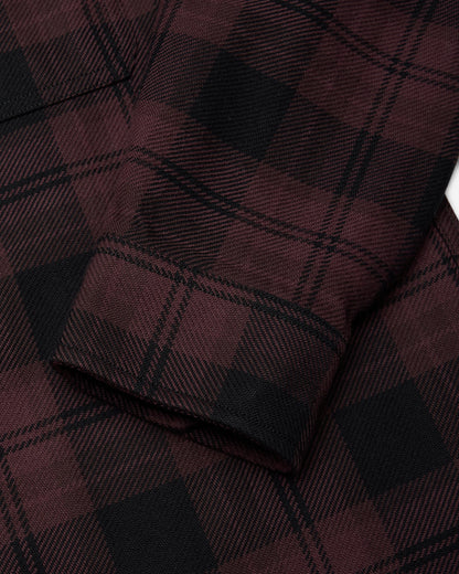 Cotton Plaid Union Standard Shirt