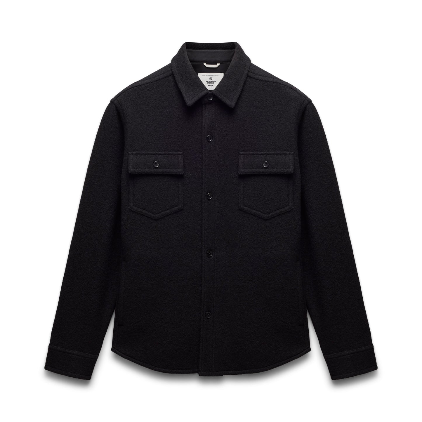 Boiled Wool Warden Overshirt