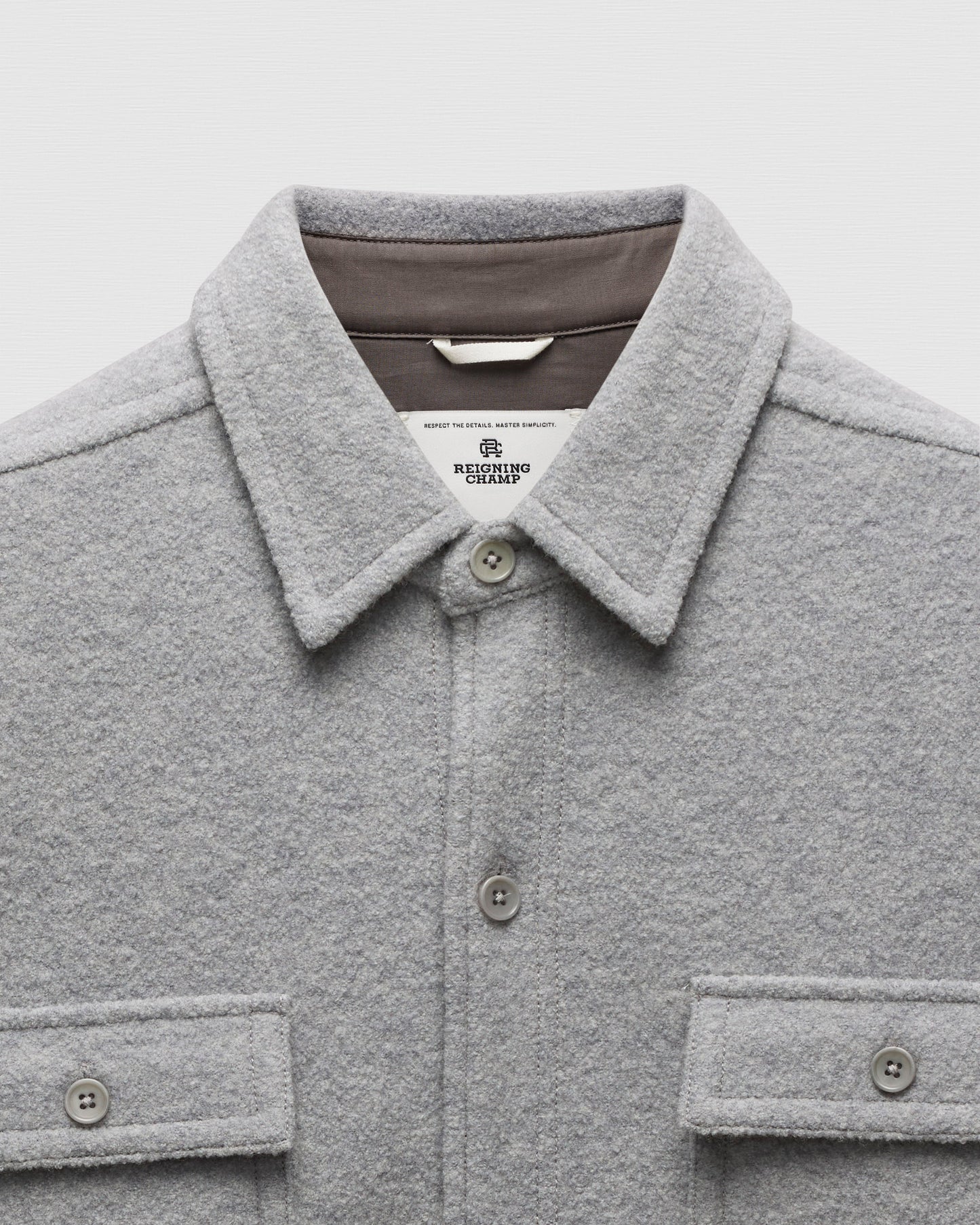 Boiled Wool Warden Overshirt