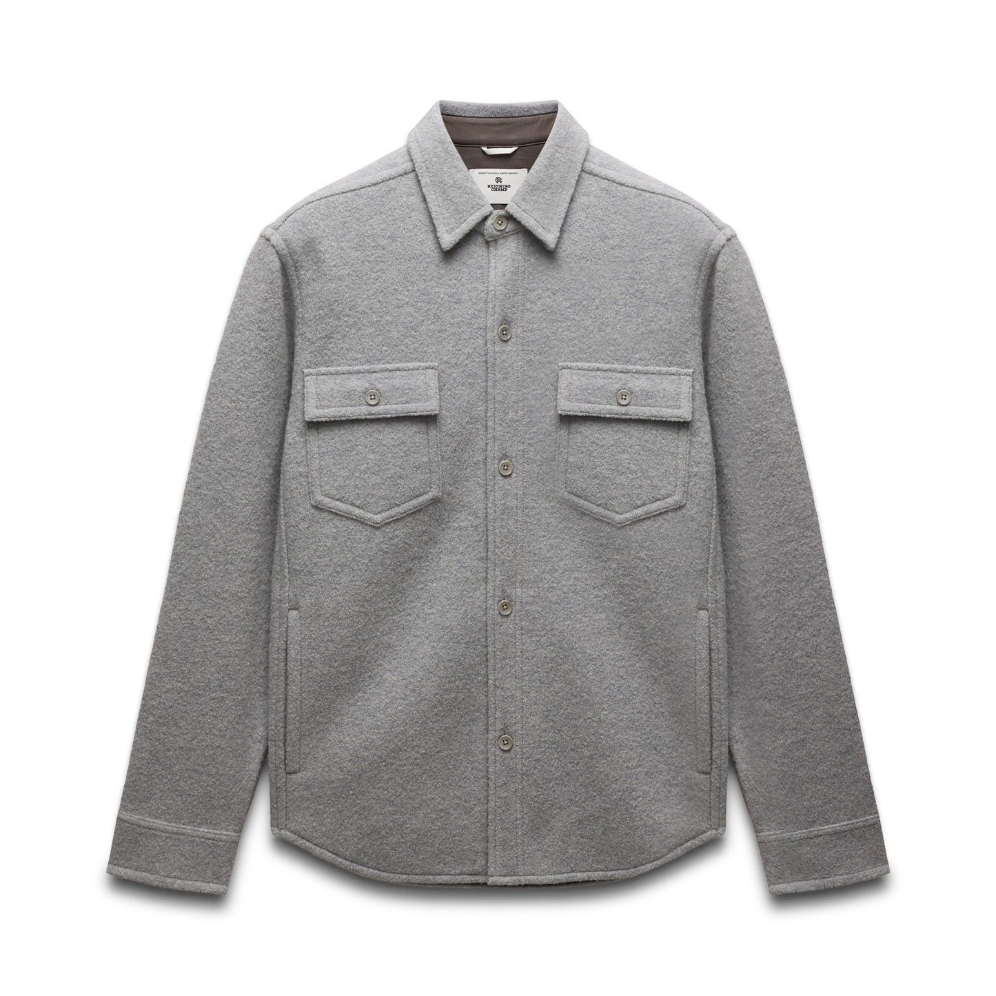 Boiled Wool Warden Overshirt