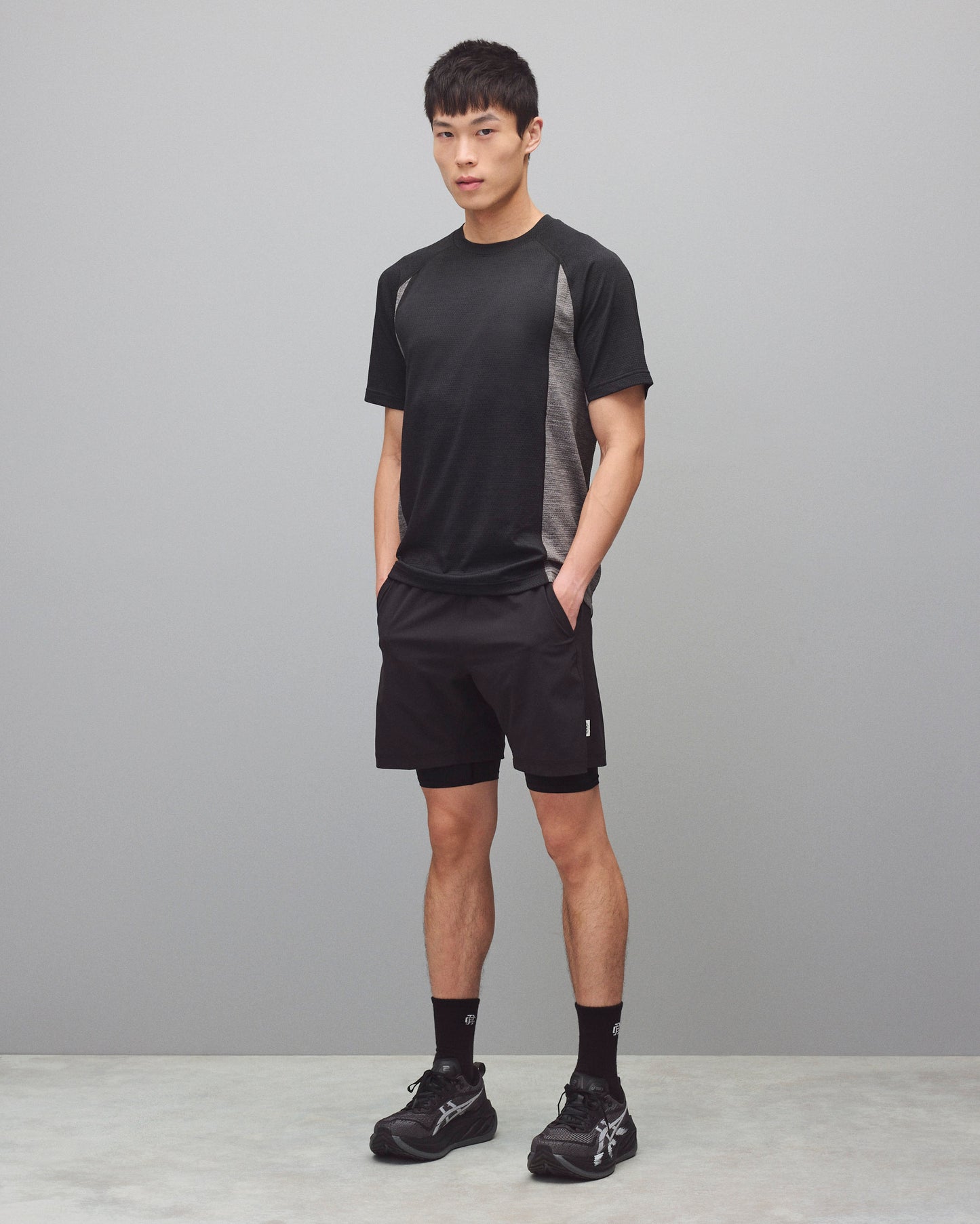 Solotex Mesh Tiebreak Colour Block Standard T-Shirt