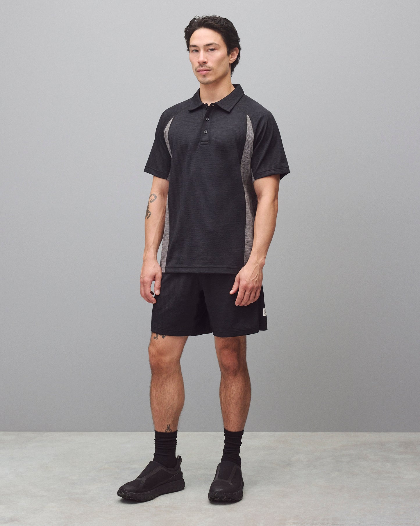 Solotex Mesh Tiebreak Colour Block Standard Polo