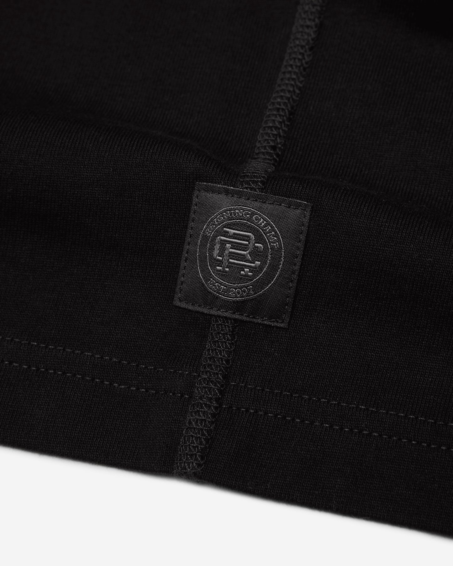 Kyoto Black Midweight Jersey Standard T-Shirt