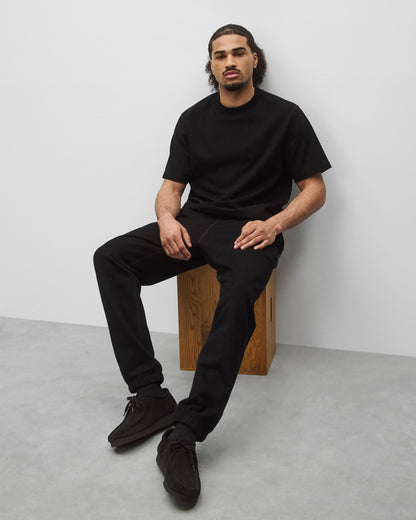 Kyoto Black Midweight Jersey Standard T-Shirt