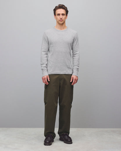 1x1 Slub Slim Long Sleeve