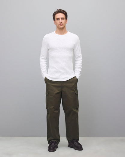 1x1 Slub Slim Long Sleeve