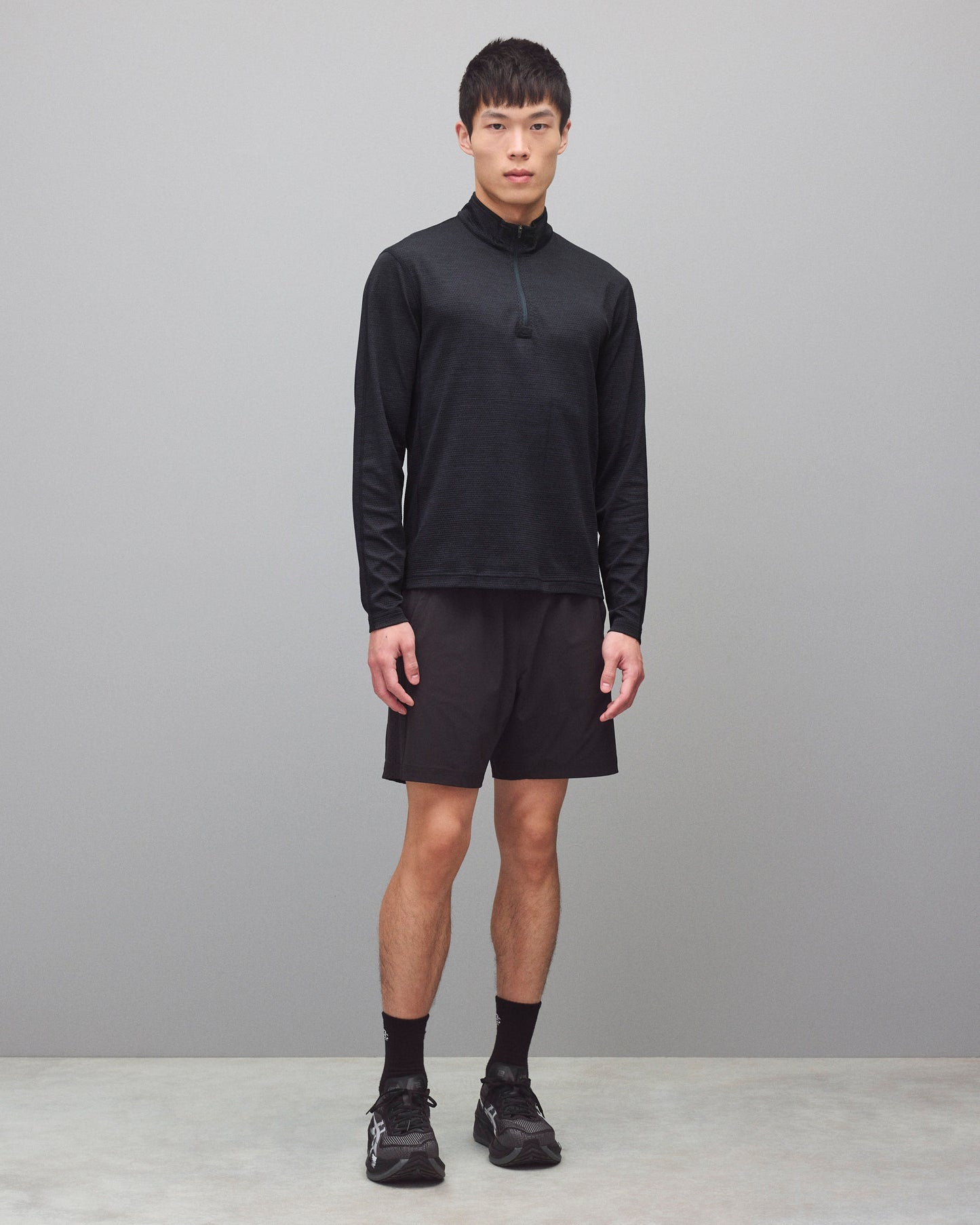 Solotex Mesh Tiebreak Standard Quarter Zip