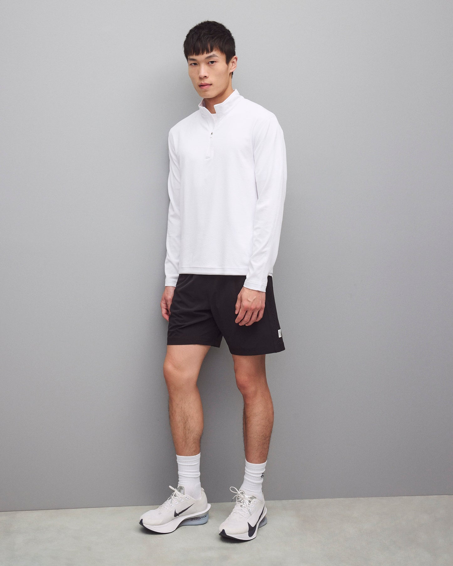 Solotex Mesh Tiebreak Standard Quarter Zip