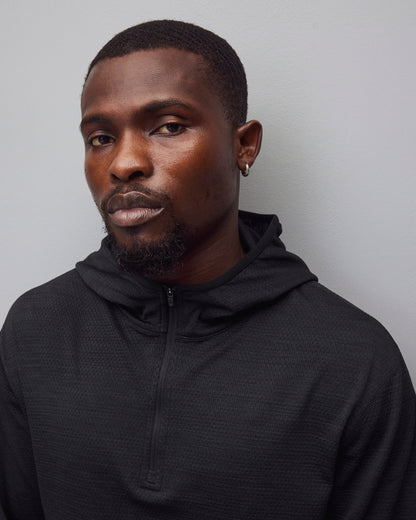 Solotex Mesh Tiebreak Standard Quarter Zip Hoodie