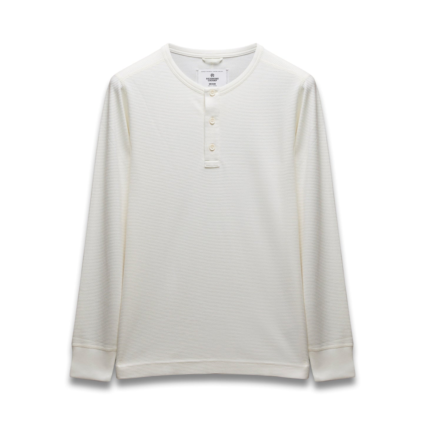 Lightweight Waffle Standard Henley