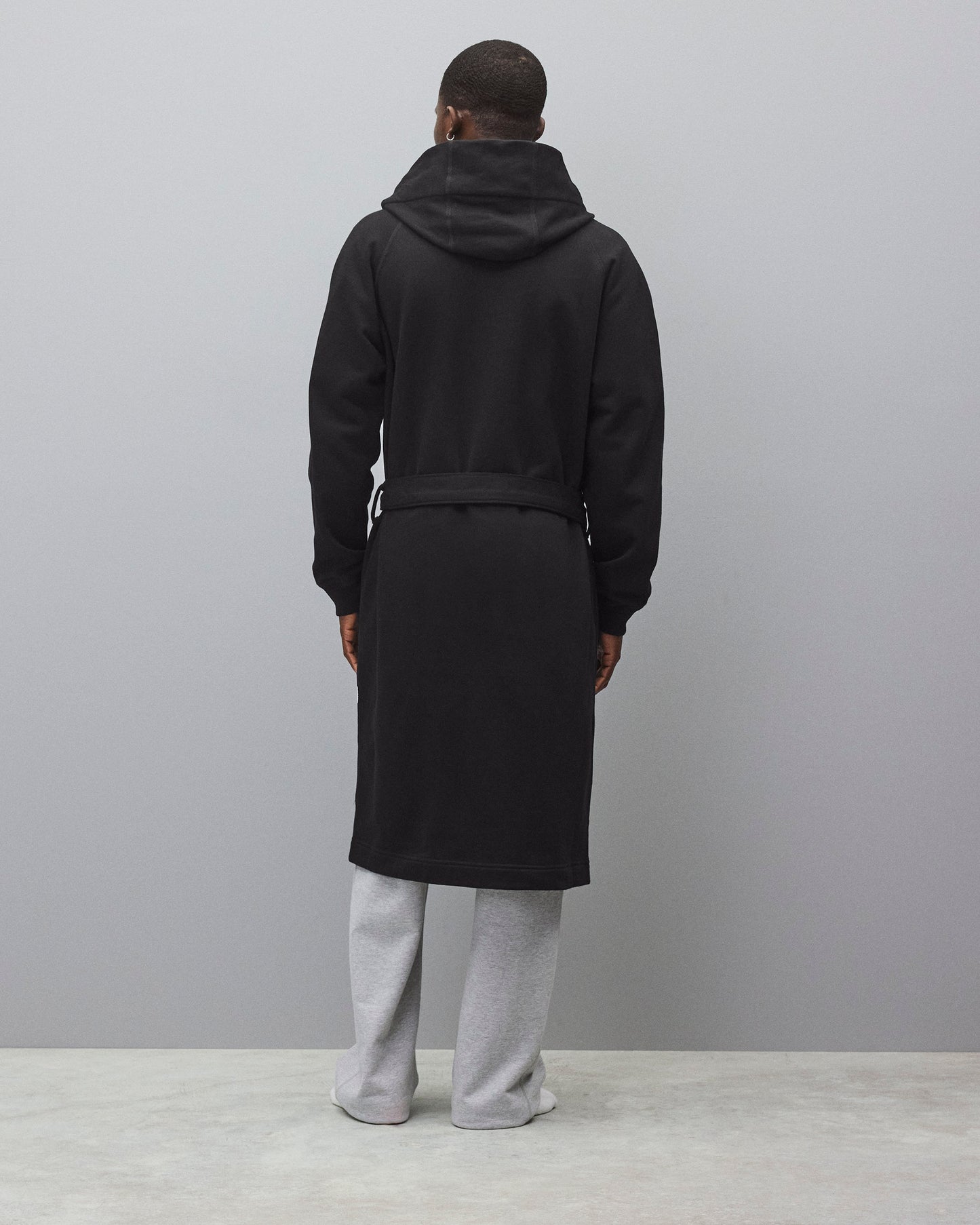 Midweight Terry Relaxed Hooded Robe