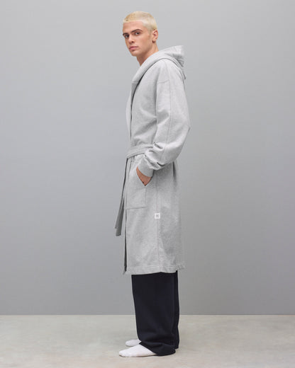 Midweight Terry Relaxed Hooded Robe