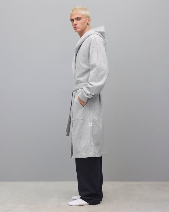 Midweight Terry Relaxed Hooded Robe