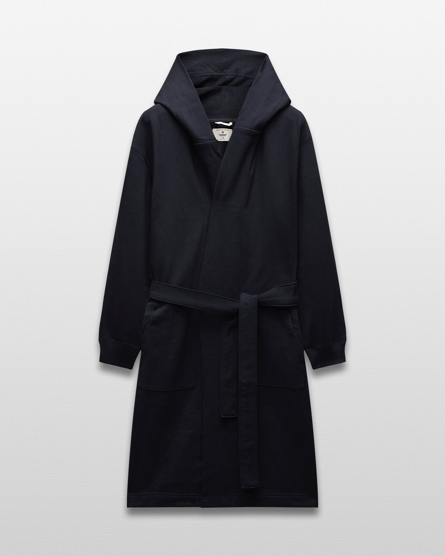 Midweight Terry Relaxed Hooded Robe