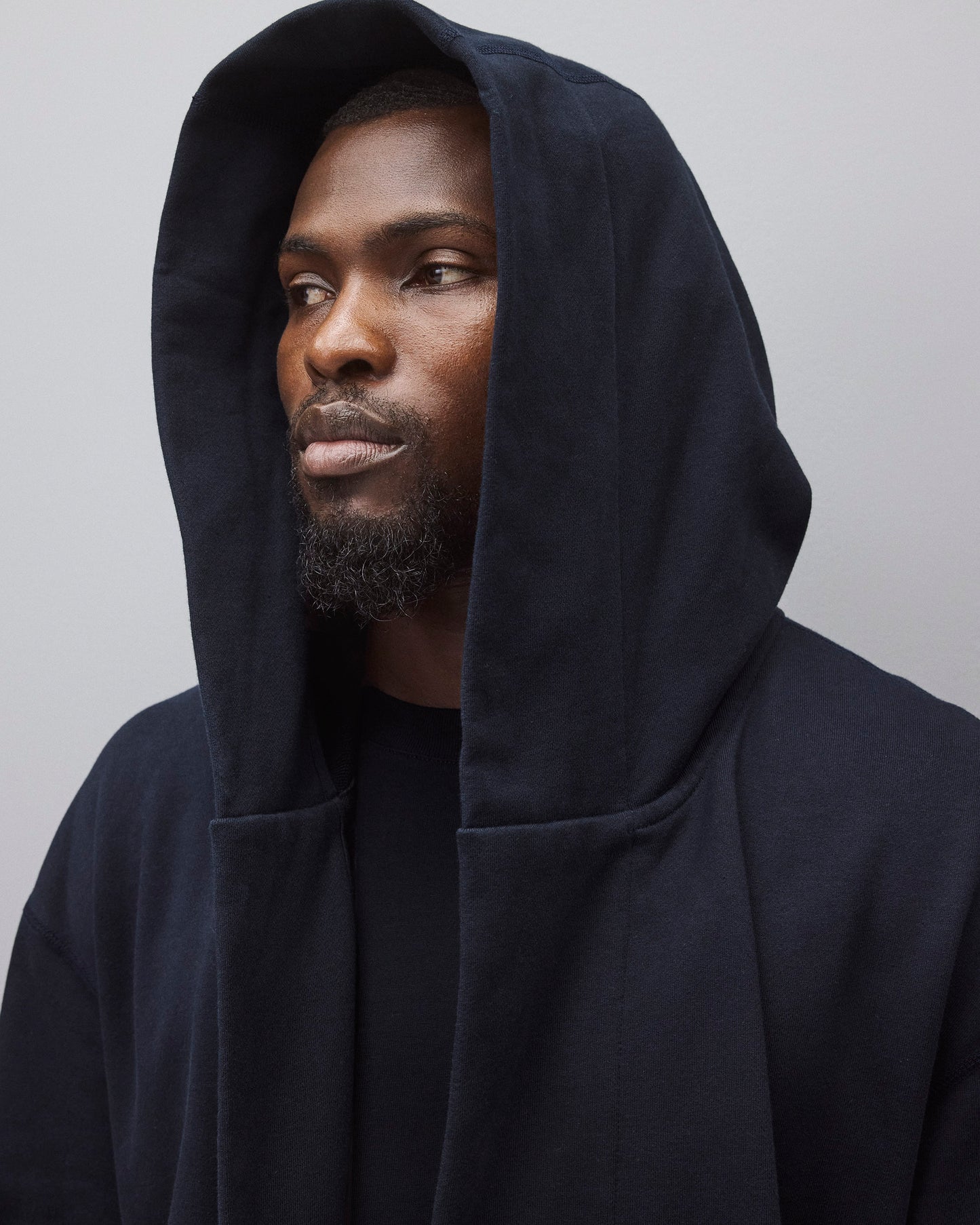 Midweight Terry Relaxed Hooded Robe