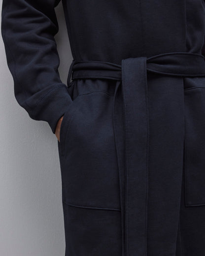 Midweight Terry Relaxed Hooded Robe