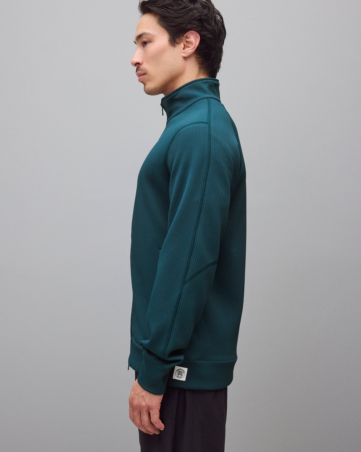 Double Knit Rally Slim Track Jacket