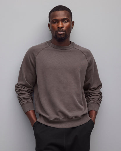 Midweight Terry Fadeaway Standard Crewneck